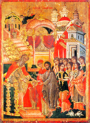 دخول سيّدتنا والدة الإله إلى الهيكل