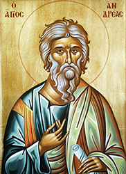 القدّيس الرسول المجيد الكليّ المديح اندراوس المدعوّ أولاً